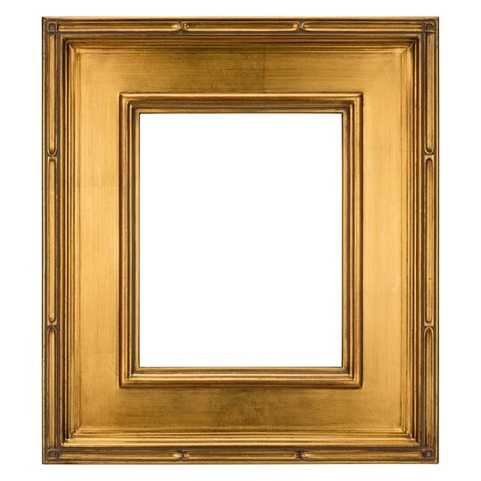 Creative Mark Museum Plein Aire Ornate Picture Frame - frame" - Gold Leaf - Pack of , High-End Antique Style Frames - Open Back with No Glass or Backing